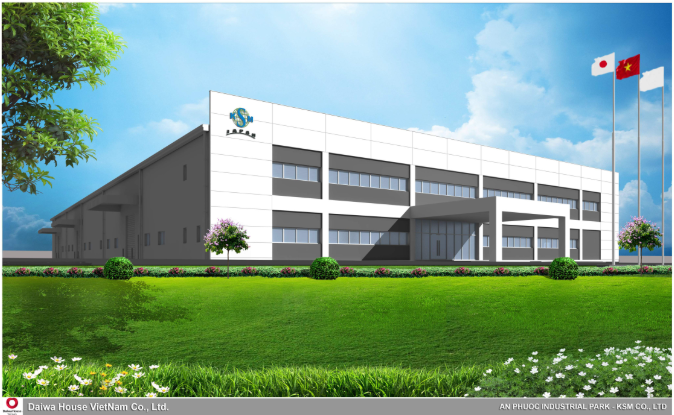 Nhà xưởng KSM - Nhật Bản - Công Ty Cổ Phần Đầu Tư Xây Dựng Thương Mại  TRADECO